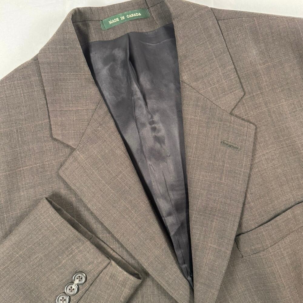 Vintage Lauren Ralph Lauren Men’s 42L Wool Blazer Union Made Teamsters Canada